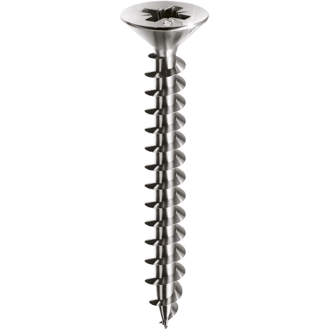 Vendita online Vite Panelvit® inox A2 testa svasata piana (TSP) cava PZ passivata lubrificata